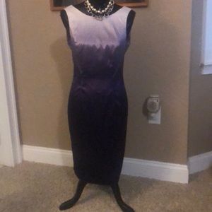 Semi formal silk dress